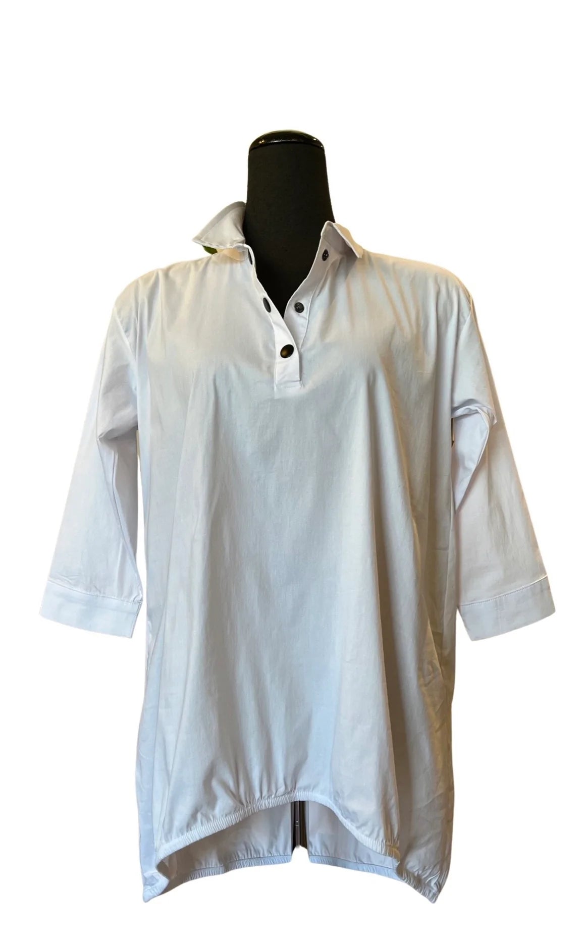 Early Access EverSassy by Dolcezza Sale, 12602 Snap Front Tunic 50% Off Regular Price