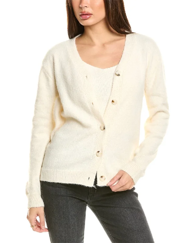 Act Now Seraphina 2pc Tank & Cardigan