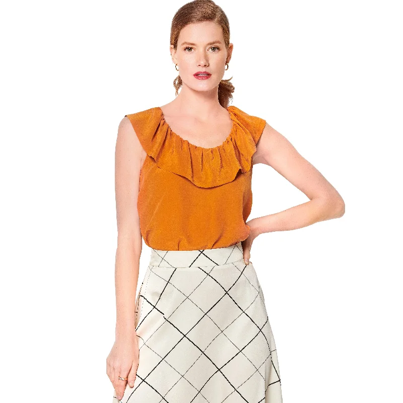 Exclusive Weekend Offers Inside Burda Sewing Pattern 6132 Tank Top